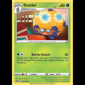 Pokemon TCG Dottler - Lost Origin - Reverse Holofoil
