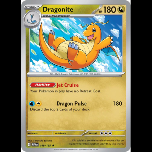 Pokemon TCG Dragonite - Scarlet & Violet 151 - Holofoil
