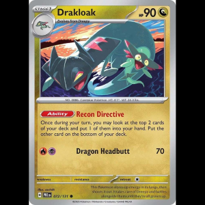 Pokemon TCG Drakloak - Prismatic Evolutions