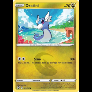 Pokemon TCG Dratini - Silver Tempest