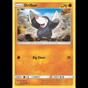 Pokemon TCG Drilbur - SM - Unified Minds