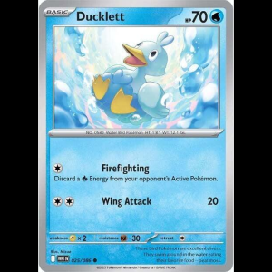 Pokemon TCG Ducklett - White Flare