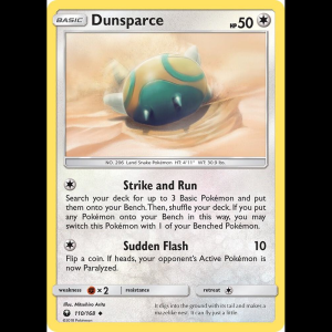 Pokemon TCG Dunsparce - SM - Celestial Storm - Reverse Holofoil
