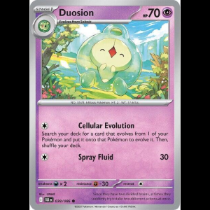 Pokemon TCG Duosion - Black Bolt