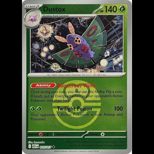 Pokemon TCG Dustox - 015/217 (Love Ball) - Ascended Heroes - Reverse Holofoil