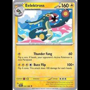 Pokemon TCG Eelektross - Black Bolt