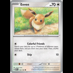 Pokemon TCG Eevee - Scarlet & Violet 151
