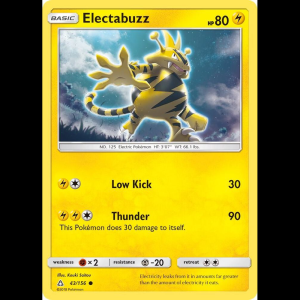 Pokemon TCG Electabuzz - SM - Ultra Prism