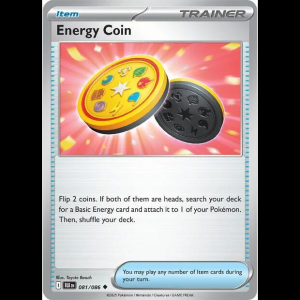 Pokemon TCG Energy Coin - Black Bolt