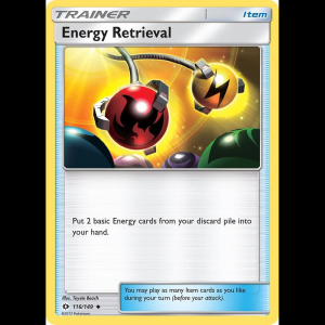 Pokemon TCG Energy Retrieval - SM Base Set