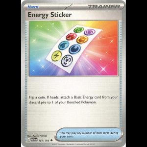 Pokemon TCG Energy Sticker - Scarlet & Violet 151