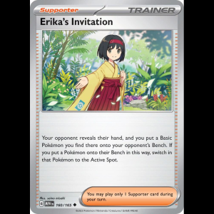 Pokemon TCG Erika's Invitation - 160/165 - Scarlet & Violet 151