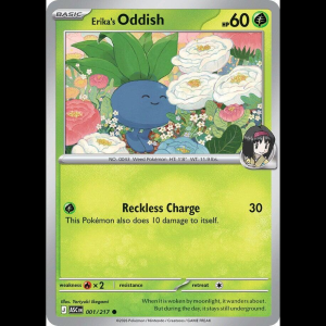 Pokemon TCG Erika's Oddish - Ascended Heroes