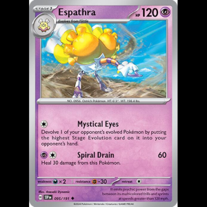 Pokemon TCG Espathra - Surging Sparks