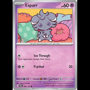 Pokemon TCG Espurr - Surging Sparks