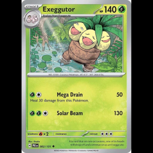 Pokemon TCG Exeggutor - Prismatic Evolutions