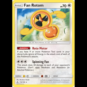 Pokemon TCG Fan Rotom - SM - Ultra Prism