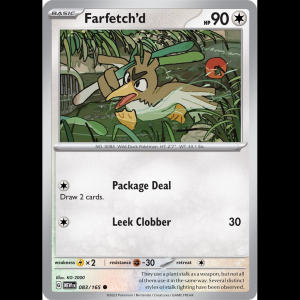 Pokemon TCG Farfetch'd - Scarlet & Violet 151