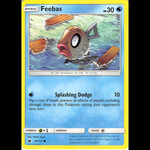 Pokemon TCG Feebas - SM - Crimson Invasion