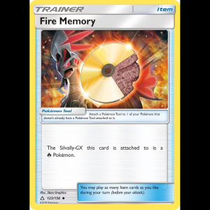 Pokemon TCG Fire Memory - SM - Ultra Prism - Reverse Holofoil