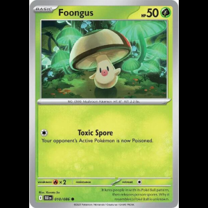 Pokemon TCG Foongus - Black Bolt
