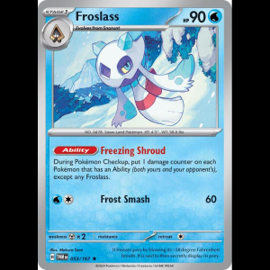 Pokemon TCG Froslass ESP - 053/167 - Twilight Masquerade - Non-Holo