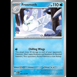 Pokemon TCG Frosmoth - Mega Evolution - Reverse Holofoil