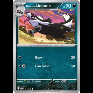 Pokemon TCG Galarian Linoone - Ascended Heroes