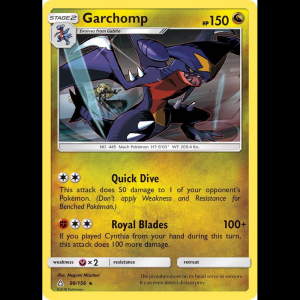 Pokemon TCG Garchomp - SM - Ultra Prism