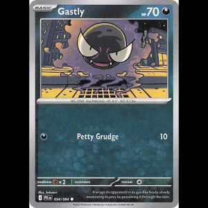 Pokemon TCG Gastly - Phantasmal Flames - Reverse Holofoil