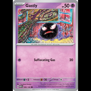 Pokemon TCG Gastly - Scarlet & Violet 151