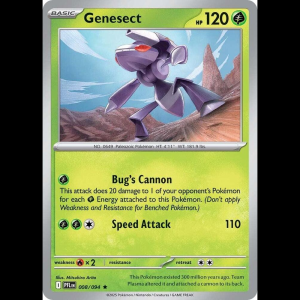 Pokemon TCG Genesect - Phantasmal Flames - Holofoil