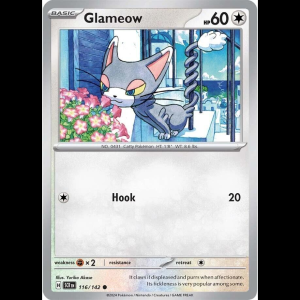 Pokemon TCG Glameow - Stellar Crown