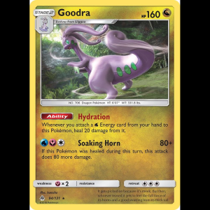 Pokemon TCG Goodra - SM - Forbidden Light - Holofoil
