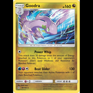 Pokemon TCG Goodra - SM - Guardians Rising - Holofoil