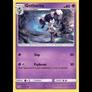 Pokemon TCG Gothorita - SM - Guardians Rising