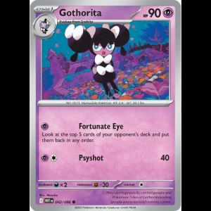 Pokemon TCG Gothorita - White Flare