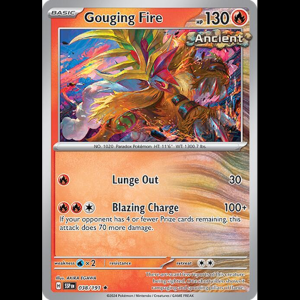 Pokemon TCG Gouging Fire - Surging Sparks - Holofoil