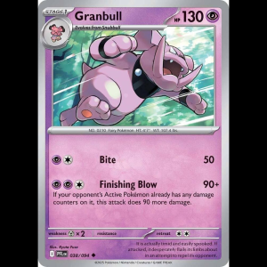 Pokemon TCG Granbull - Phantasmal Flames