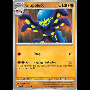 Pokemon TCG Grapploct - Surging Sparks