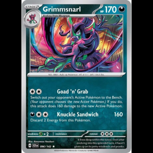 Pokemon TCG Grimmsnarl - Stellar Crown - Holofoil