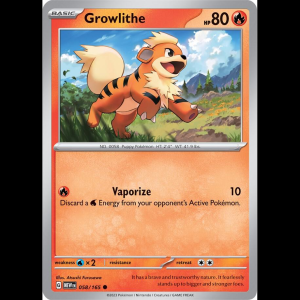 Pokemon TCG Growlithe - Scarlet & Violet 151
