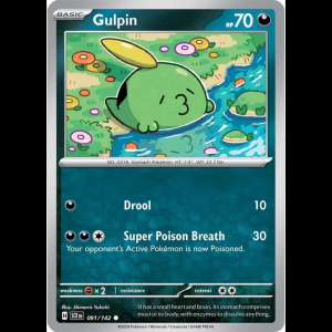 Pokemon TCG Gulpin - 091/142 - Stellar Crown