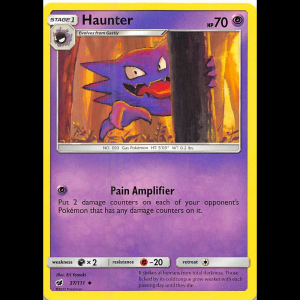 Pokemon TCG Haunter - SM - Crimson Invasion