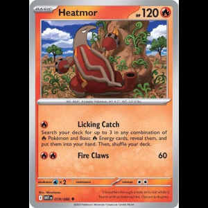 Pokemon TCG Heatmor - White Flare