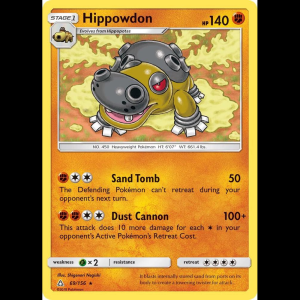 Pokemon TCG Hippowdon - SM - Ultra Prism