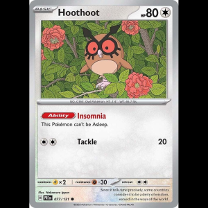 Pokemon TCG Hoothoot - Prismatic Evolutions