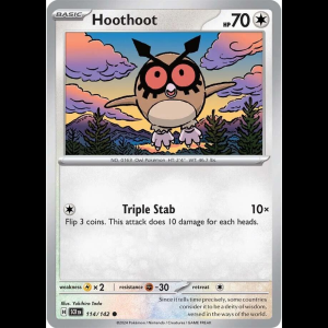 Pokemon TCG Hoothoot - Stellar Crown