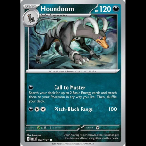 Pokemon TCG Houndoom - Prismatic Evolutions