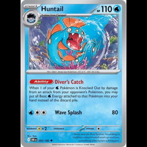 Pokemon TCG Huntail - Destined Rivals - Reverse Holofoil